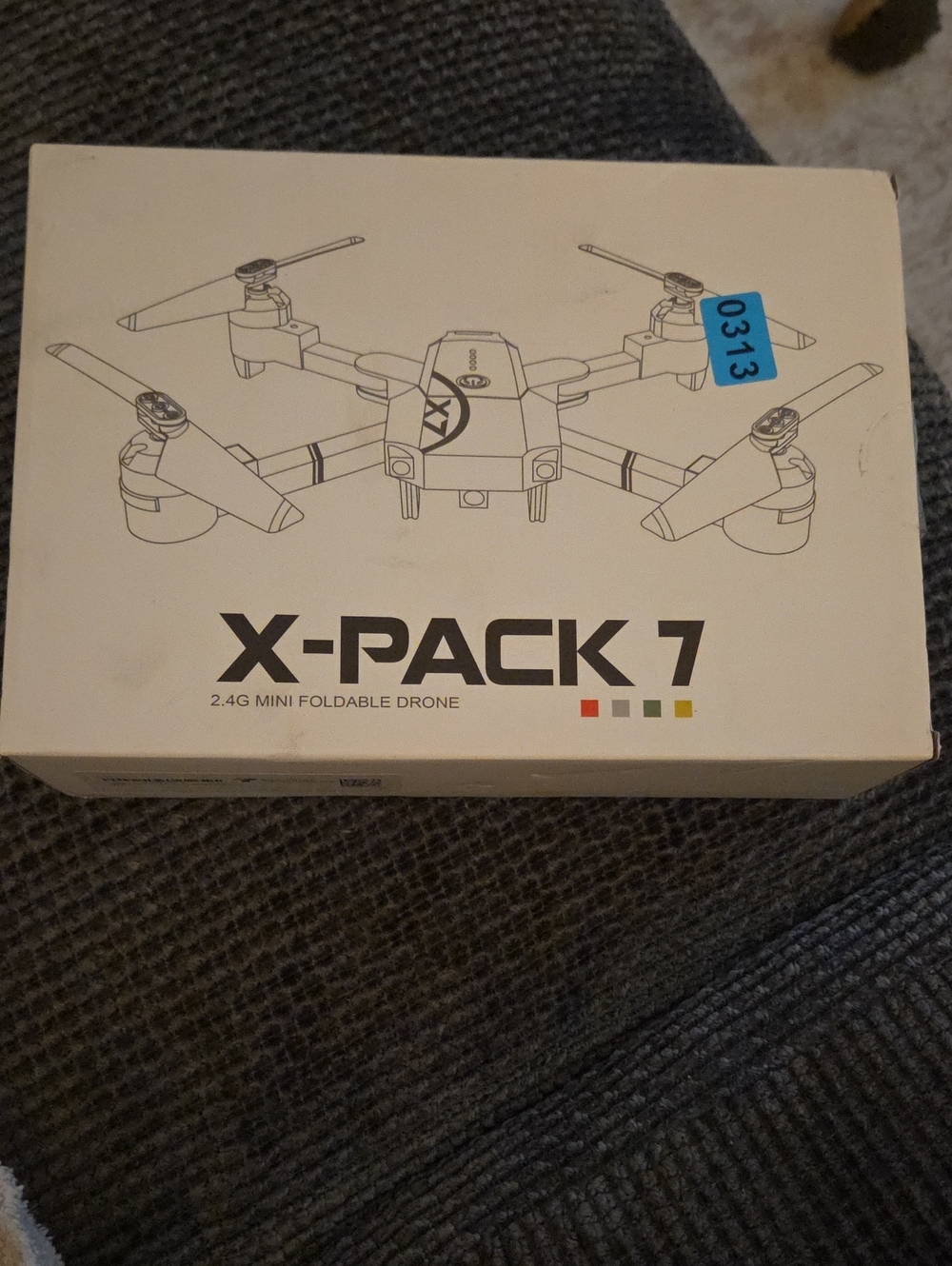 Mini Foldable Drone — Red